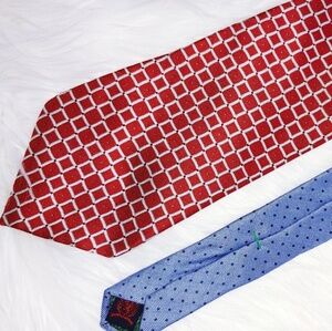 Tommy Hilfger Red Silk Tie 58"
